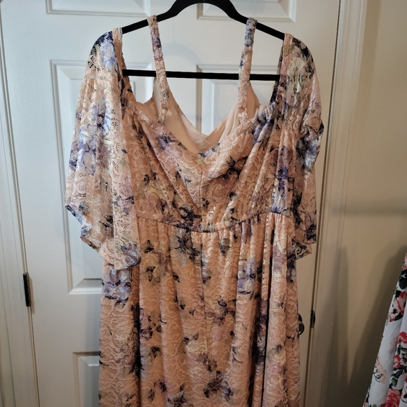 NWT Fast Lane Floral Lace High-low Dress - Size 16 - Picture 2 of 4